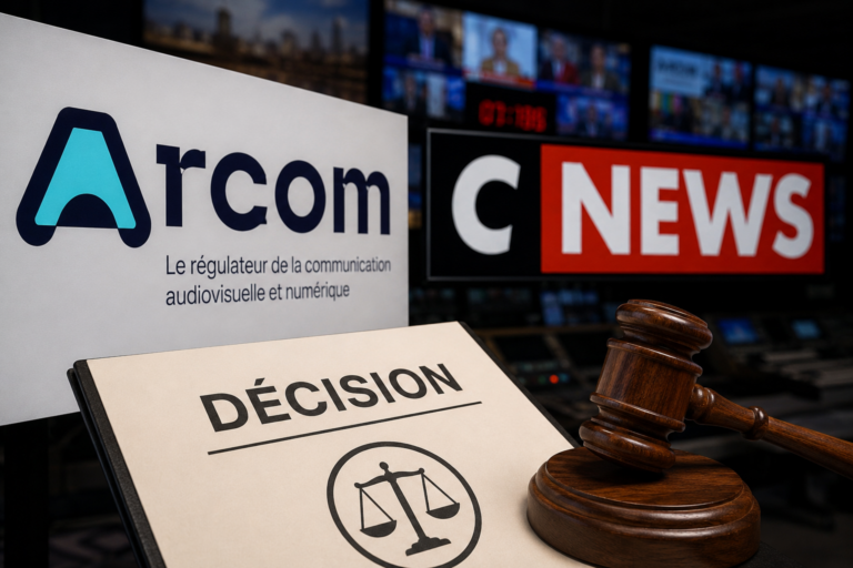 CNews de nouveau mise en demeure par l'Arcom