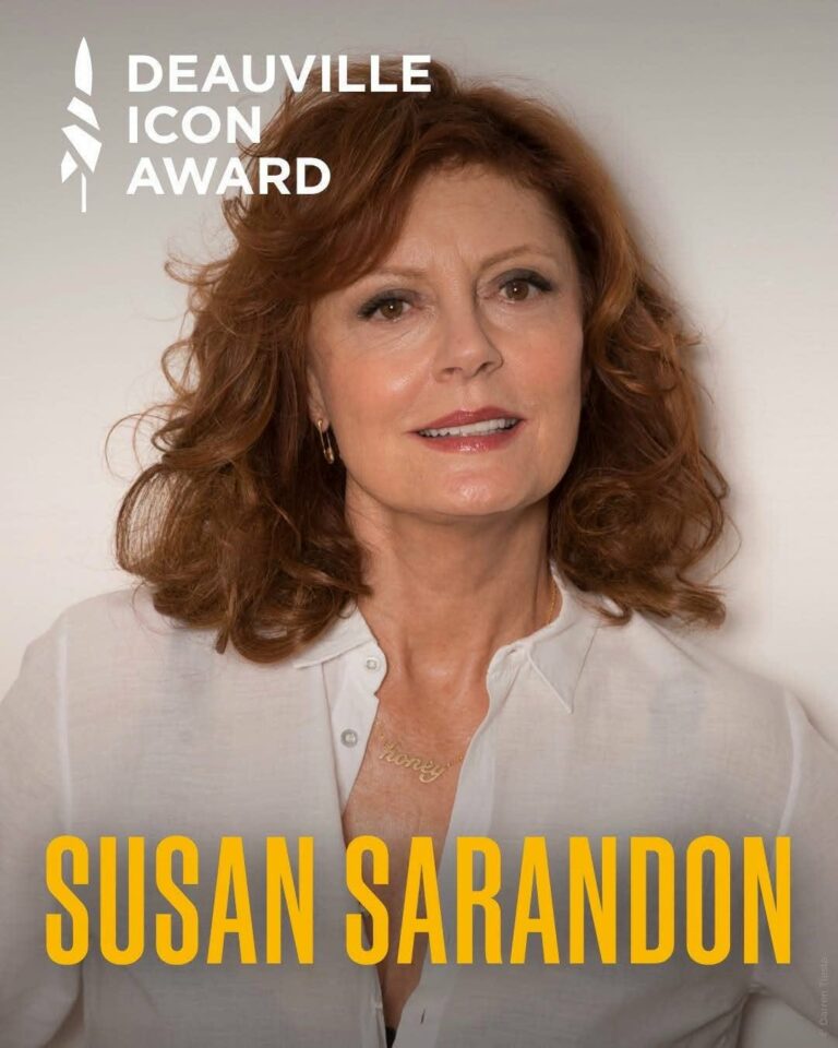 Susan Sarandon honorée Deauville ne craint pas les polémiques Susan Sarandon honorée Deauville ne craint pas les polémiques